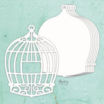 Birdcage Chipboard Album Base - Mintay Chippies - Mintay Papers