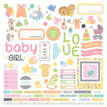 Hush Little Baby Girl Element Sticker - Photoplay