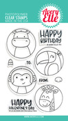 More Critter Circle Tags Clear Stamp Set - Avery Elle