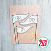 You Did It Clear Stamp Set - Avery Elle