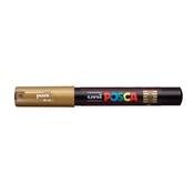 Gold - POSCA 1M Extra-Fine Bullet Tip Paint Marker