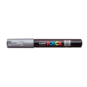 Silver - POSCA 1M Extra-Fine Bullet Tip Paint Marker
