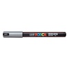 Silver - POSCA 1M Extra-Fine Metal Tip Paint Marker
