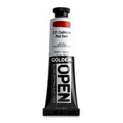 Cadmium Red Dark - Open Acrylic Paint 2 oz - Golden