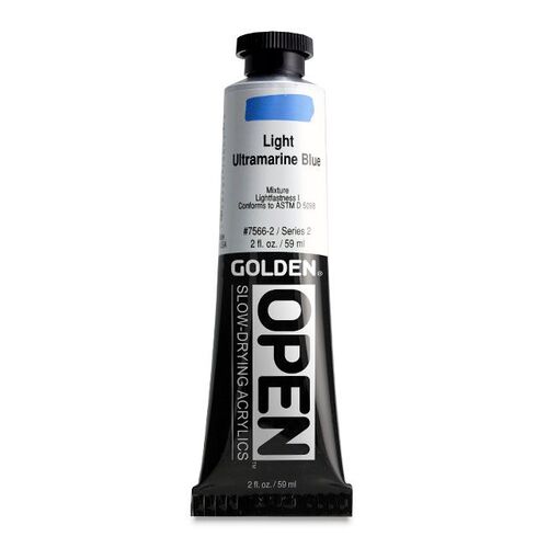 Golden OPEN Slow-Drying Acrylics 2oz Viridian Green Hue