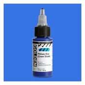 Transparent Phthalo Blue Green Shade - High Flow Acrylic Paint 1 oz - Golden