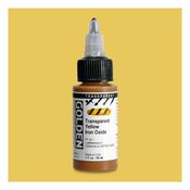 Transparent Yellow Iron Oxide - High Flow Acrylic Paint 1 oz - Golden