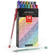 Assorted Colors - Metallic Gel Pens - Arteza