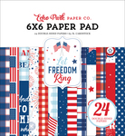 Let Freedom Ring 6x6 Paper Pad - Echo Park