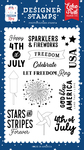 Freedom Stamp Set - Let Freedom Ring - Echo Park