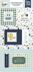 It’s A Boy 6x13 Chipboard Frames - Echo Park