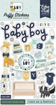 It’s A Boy Puffy Stickers - Echo Park - PRE ORDER
