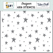 Underneath The Stars Stencil - It's A Boy - Echo Park