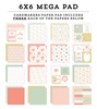 It's A Girl Cardmakers 6x6 Mega Pad - Echo Park
