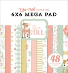It's A Girl Cardmakers 6x6 Mega Pad - Echo Park
