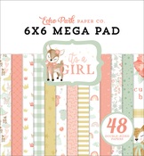 It's A Girl Cardmakers 6x6 Mega Pad - Echo Park