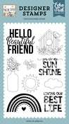 Best Life Stamp Set - New Day - Echo Park