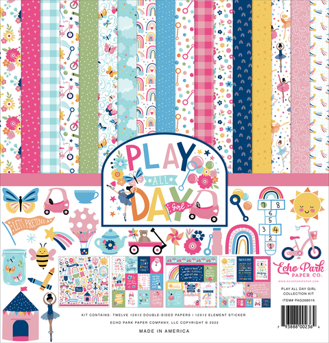 Play All Day Girl Sticker Book