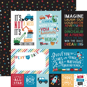 4x6 Journaling Cards Paper - Play All Day Boy - Echo Park