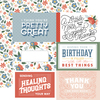 6x4 Journaling Cards Paper - Salutations No. 2 - Echo Park