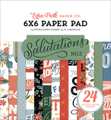 Salutations No.2 6x6 Paper Pad - Echo Park