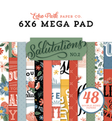 Salutations No.2 Cardmakers 6x6 Mega Pad - Echo Park - PRE ORDER