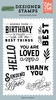 All The Best Stamp Set - Salutations No.2 - Echo Park