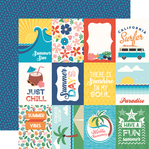 Endless Summer Puffy Stickers