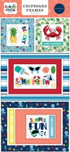 Beach Party 6x13 Chipboard Frames - Carta Bella