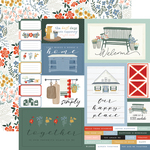 Multi Journaling Cards Paper - Farmhouse Summer - Carta Bella - PRE ORDER