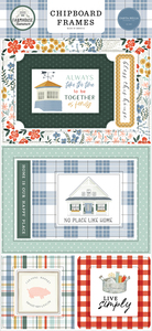Farmhouse Summer 6x13 Chipboard Frames - Carta Bella