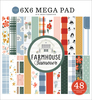 Farmhouse Summer Cardmakers 6x6 Mega Pad - Carta Bella