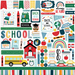 First Day of School Element Sticker - Echo Park - PRE ORDER