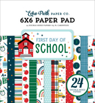 First Day of School 6x6 Paper Pad - Echo Park - PRE ORDER