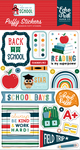 First Day Of School Puffy Stickers - Echo Park - PRE ORDER