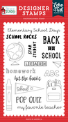 School Rocks Stamp Set - First Day Of School - Echo Park