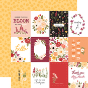 Warm Journaling Cards Paper - Flora No. 5 - Carta Bella - PRE ORDER