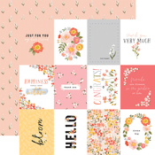 Happy Journaling Cards Paper - Flora No. 5 - Carta Bella