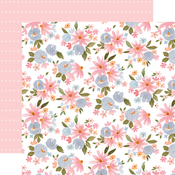 Cool Large Floral Paper - Flora No. 5 - Carta Bella - PRE ORDER
