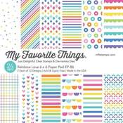 Rainbow Love 6x6 Paper Pad - My Favorite Things