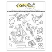 Love Is In The Air 6x6 Stamp Set - Honey Bee Stamps