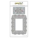 Lace A2 Cover Plate Honey Cuts - Honey Bee Stamps
