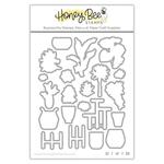 Happy Plants Honey Cuts - Honey Bee Stamps