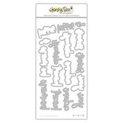 Bitty Buzzwords: Be Mine Honey Cuts - Honey Bee Stamps