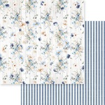 Delicate Blossom Paper - Dusty Blue Floral - Asuka Studio - PRE ORDER