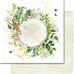 Green Wreath Paper - Enchanted - Memory-Place