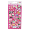 Life's A Party Mini Puffy Stickers - Damask Love