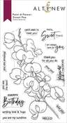 Paint-A-Flower: Sweet Pea Outline Stamp Set - Altenew