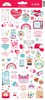 Lots Of Love Icon Stickers - Doodlebug
