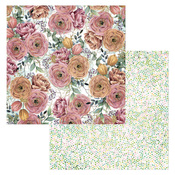 Roses Paper - Willow & Sage - Bo Bunny